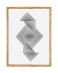 Origami: cuadro decorativo, vista 7 (madera)