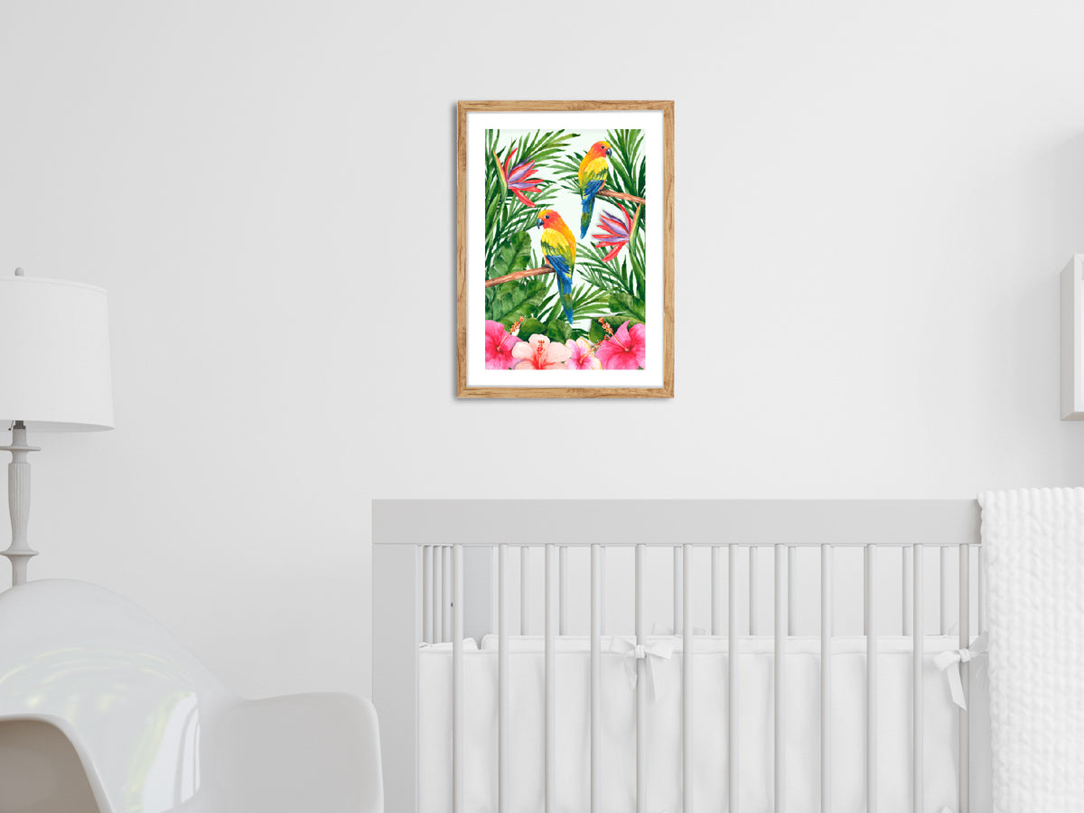 Papagayos: cuadro decorativo, vista 3 (c render 2 01)