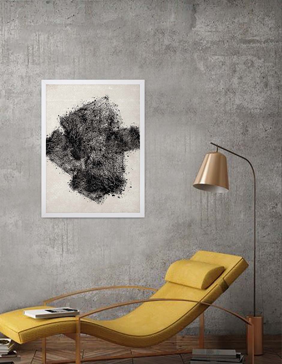 Peñasco: cuadro decorativo, vista 7 (blanco render)