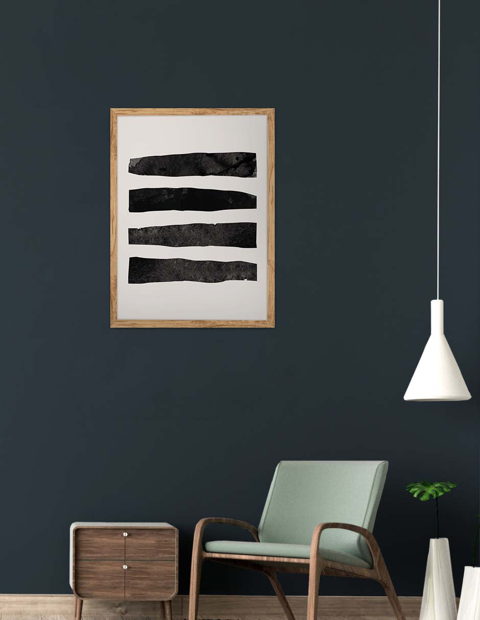 Persianas: cuadro decorativo, vista 9 (madera render)