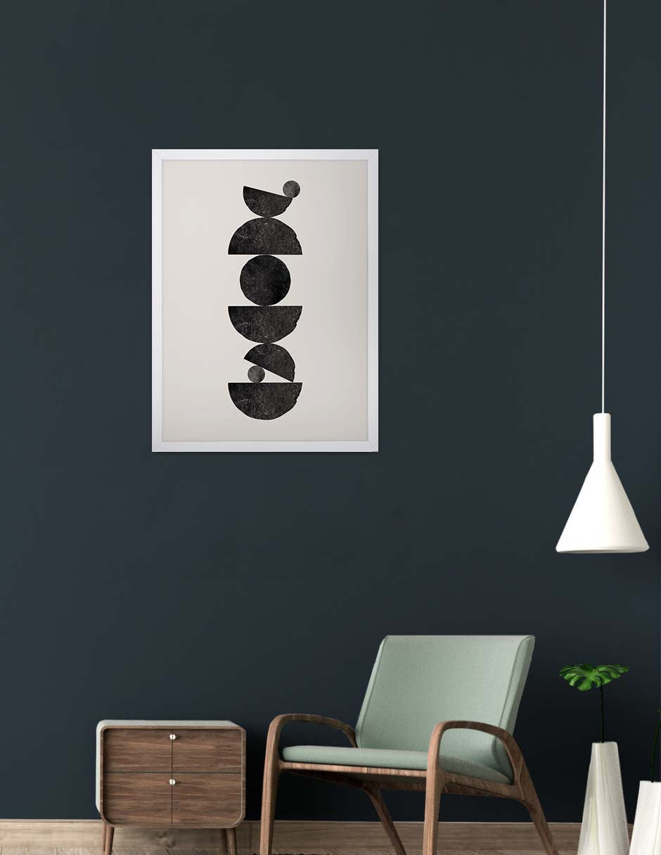 Pilar: cuadro decorativo, vista 6 (blanco render)