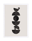 Pilar: cuadro decorativo, vista 4 (blanco)