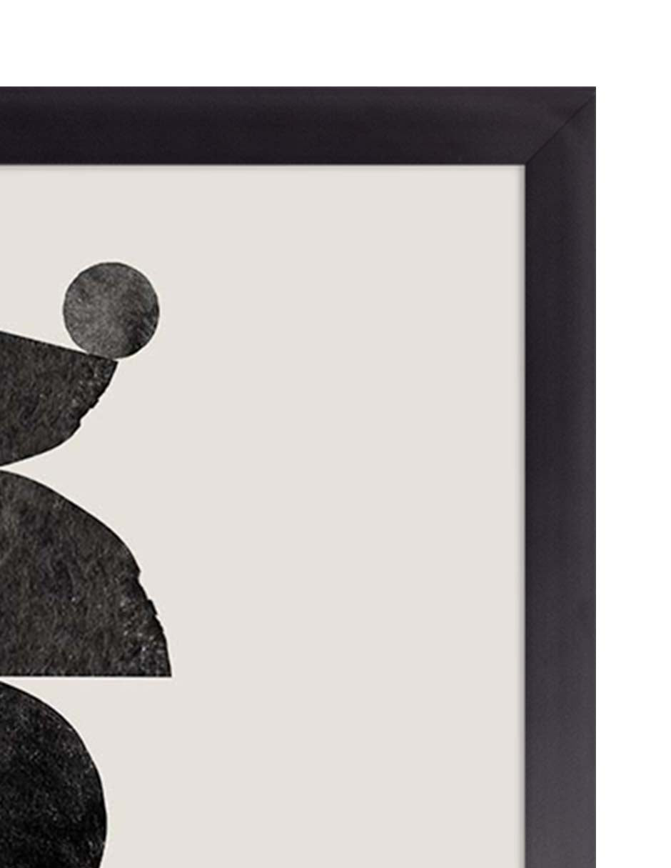 Pilar: cuadro decorativo, vista 2 (negro detalle)