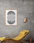 Píldora: cuadro decorativo, vista 9 (madera render)