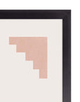 Pirámides: cuadro decorativo, vista 2 (negro detalle)