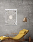 Pista: cuadro decorativo, vista 6 (blanco render)