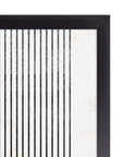 Plomada: cuadro decorativo, vista 2 (negro detalle)