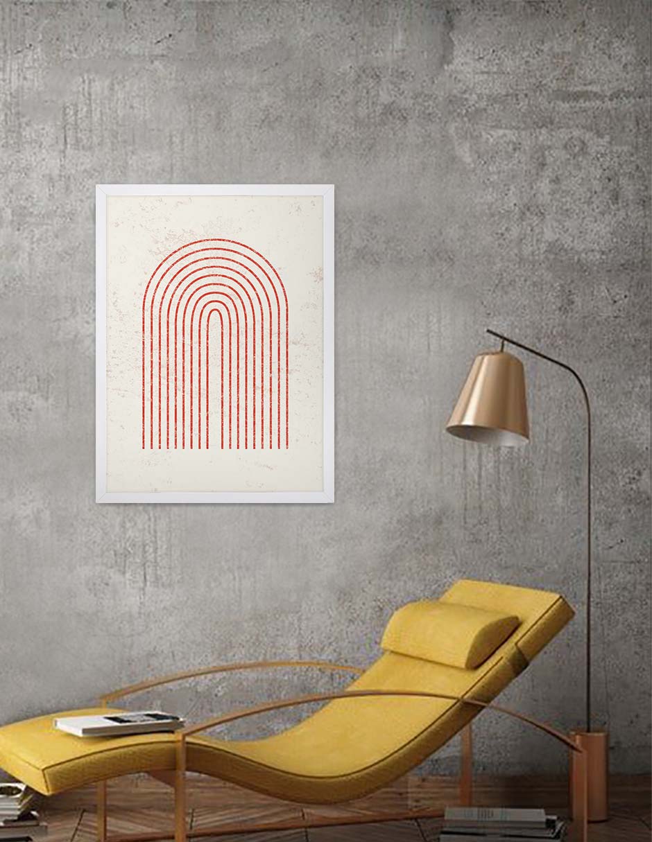 Pórtico: cuadro decorativo, vista 6 (blanco render)