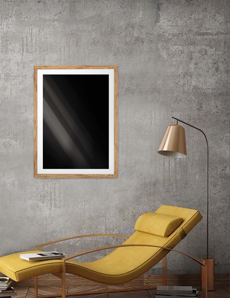 Rayo Diagonal: cuadro decorativo, vista 9 (madera render)