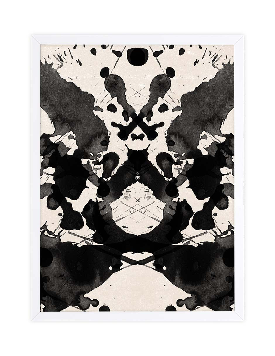 Reflejo: cuadro decorativo, vista 4 (blanco render)