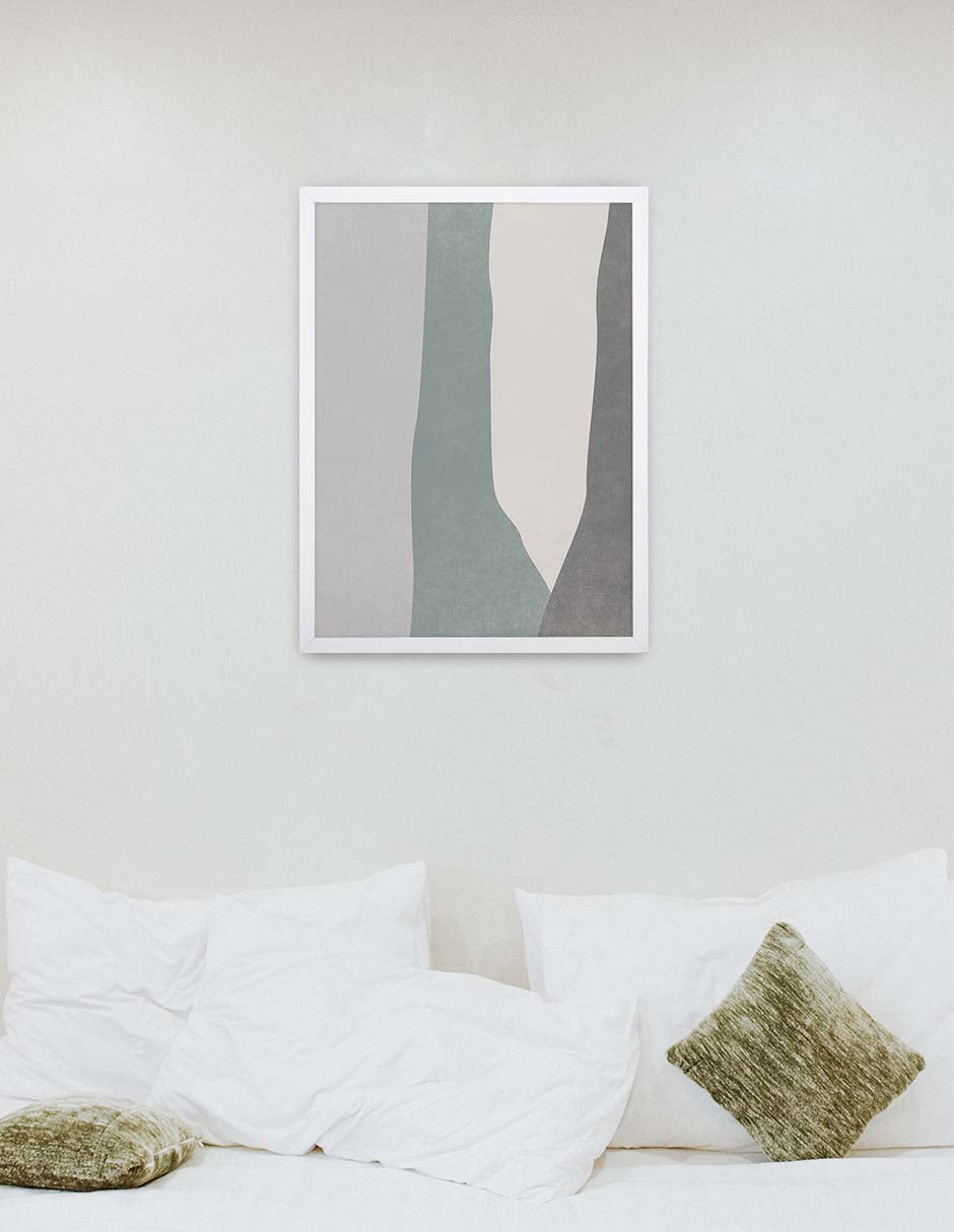 Río de Salvia: cuadro decorativo, vista 6 (blanco render)