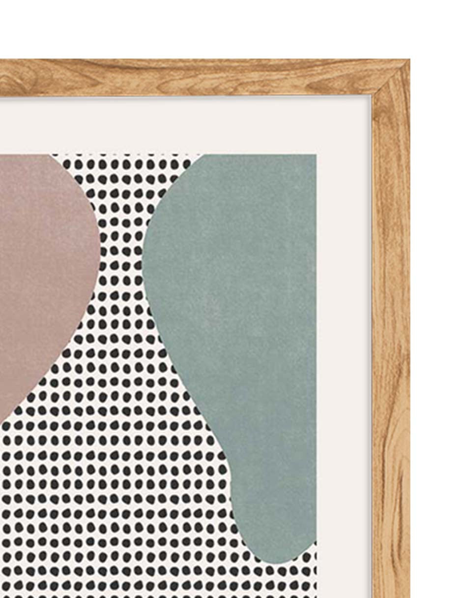 Río Punteado: cuadro decorativo, vista 8 (madera detalle)