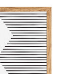 Rombos: cuadro decorativo, vista 8 (madera detalle)