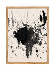 Salpicón Negro: cuadro decorativo, vista 7 (madera render)