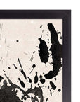 Salpicón Negro: cuadro decorativo, vista 2 (negro detalle)