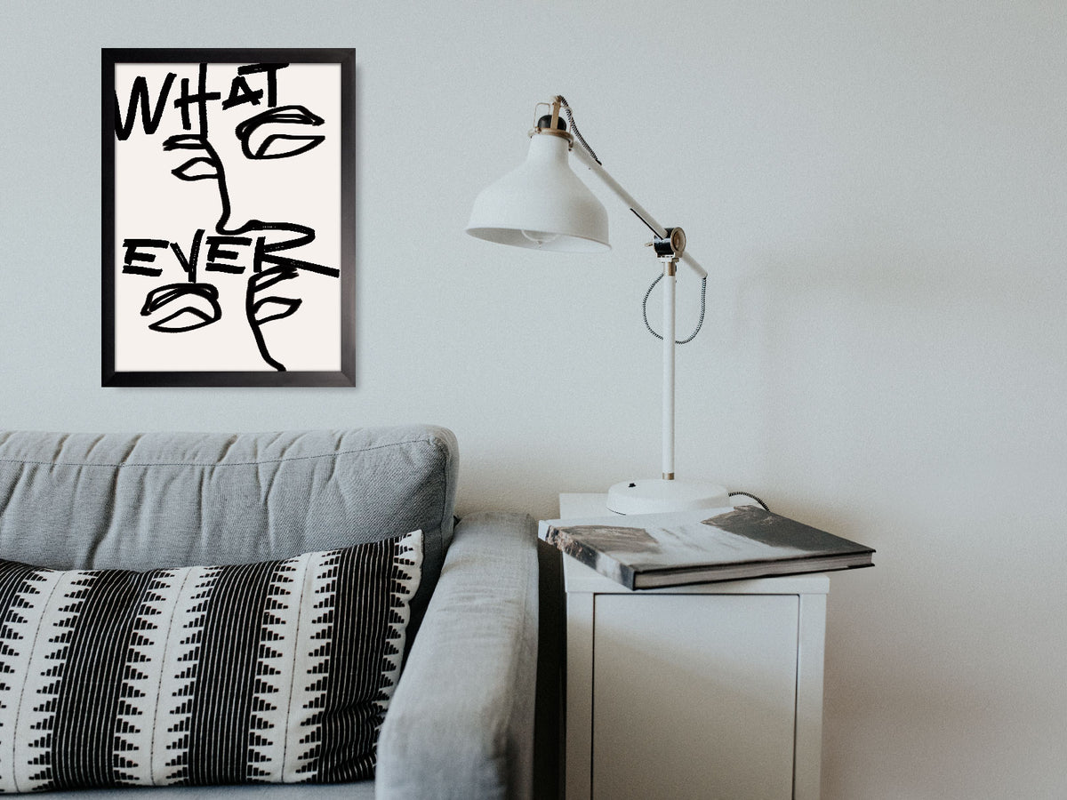 Sarcasmo: cuadro decorativo, vista 2 (render)