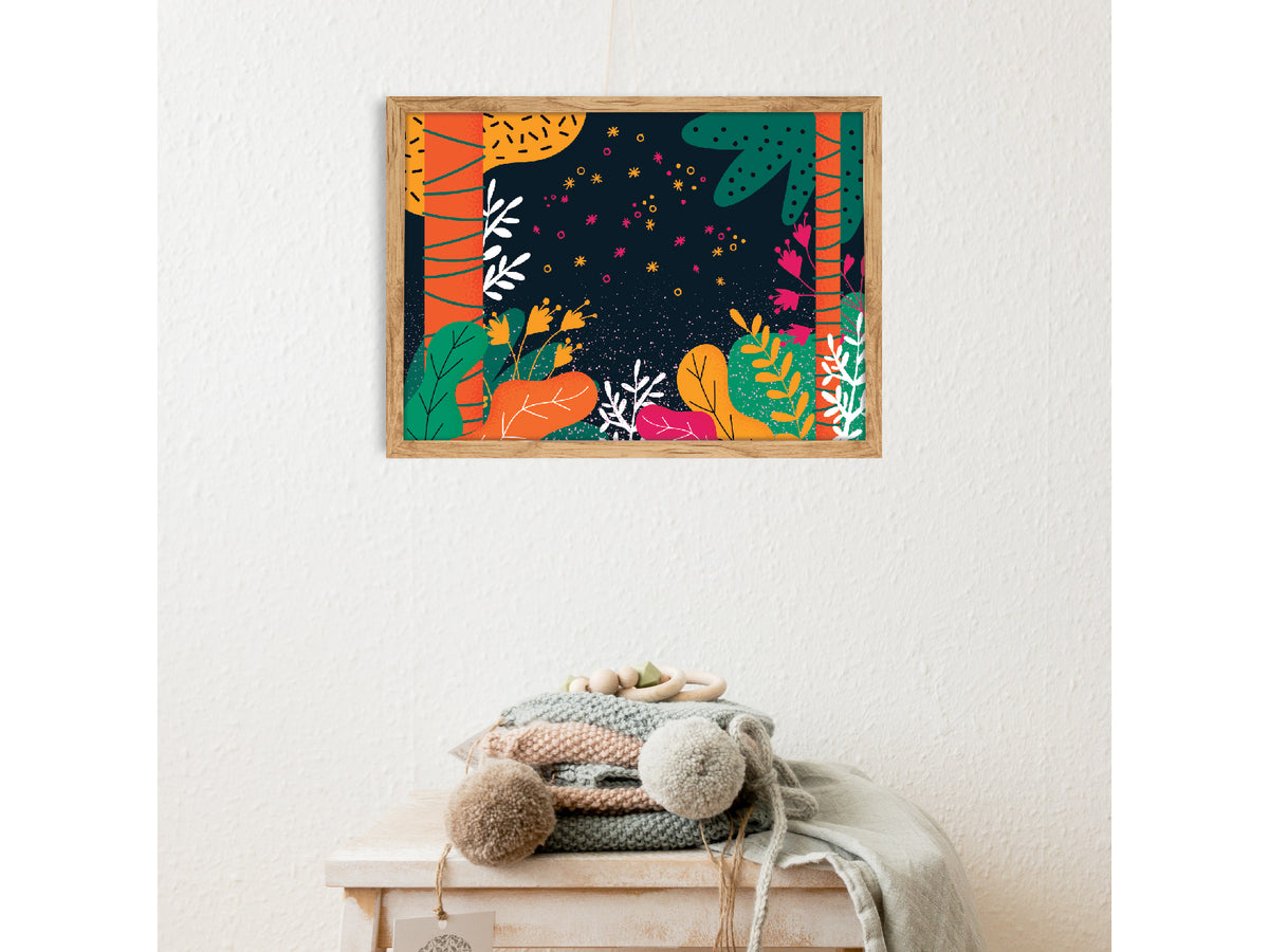 Selva Oscura: cuadro decorativo, vista 3 (c render 02)