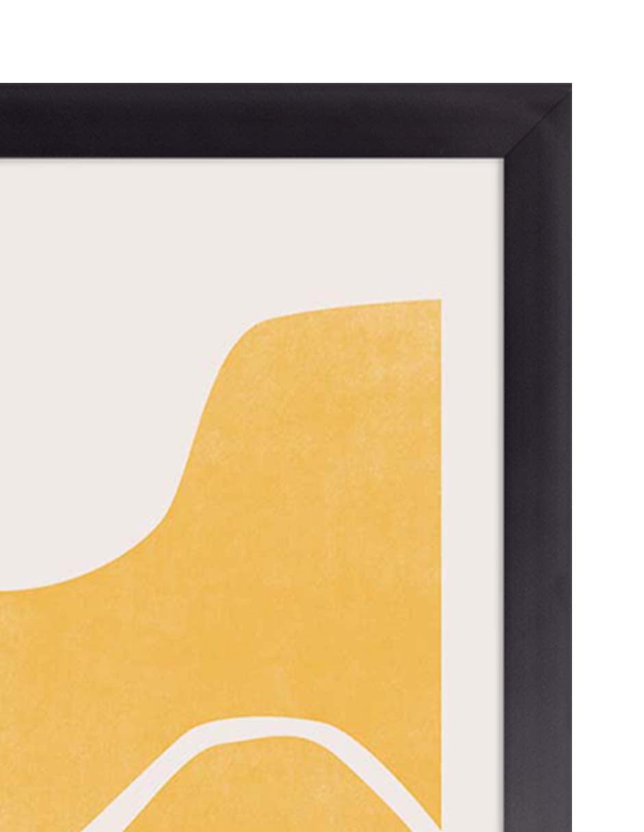 Sembradío: cuadro decorativo, vista 2 (negro detalle)