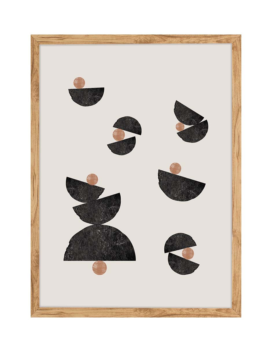 Semillas Rojizas: cuadro decorativo, vista 7 (madera)