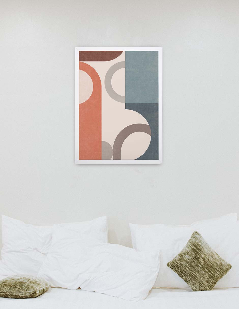 Sol de Arcos: cuadro decorativo, vista 6 (blanco render)