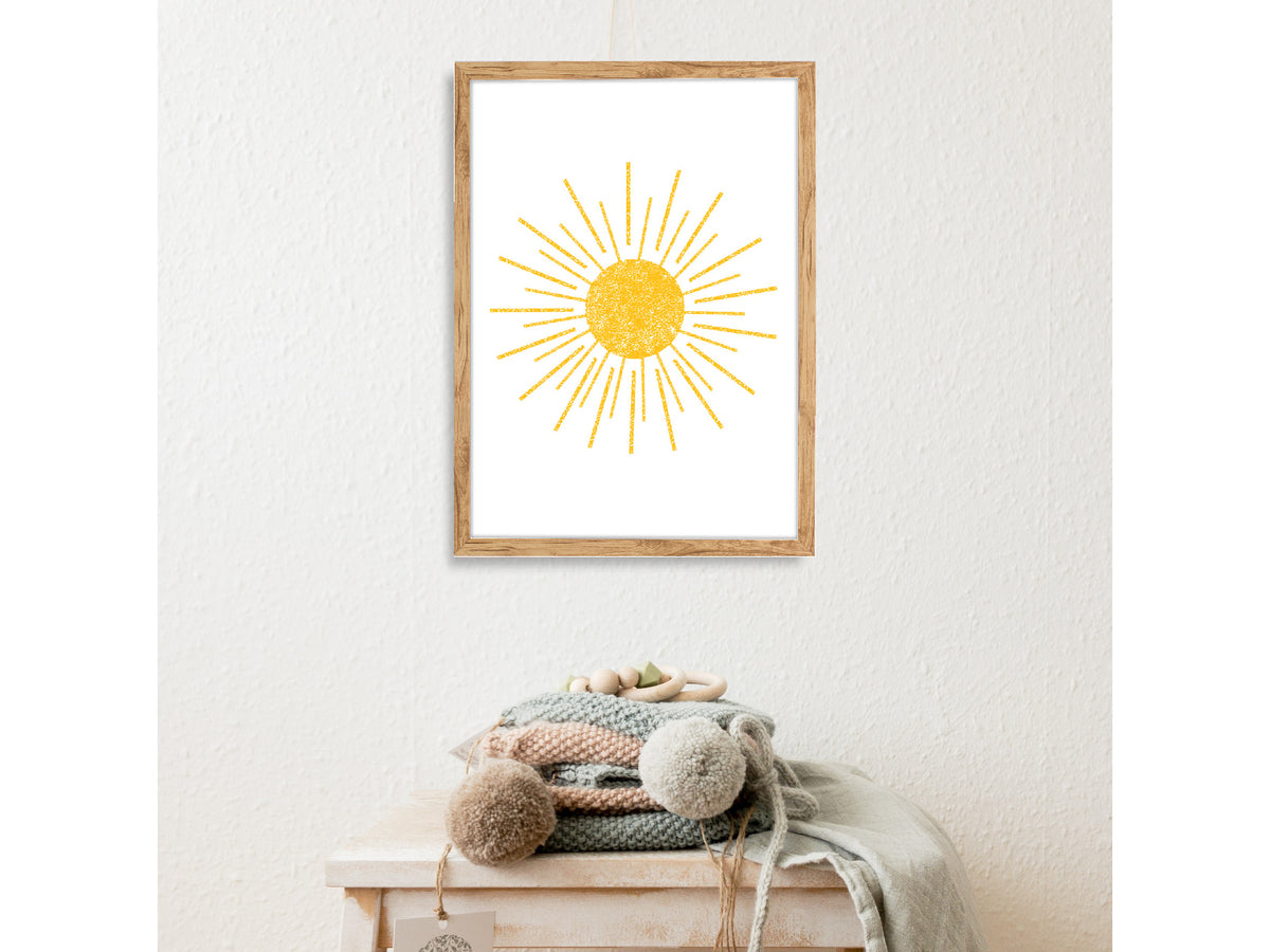 Soleado: cuadro decorativo, vista 2 (c render 01)