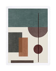 Tejado: cuadro decorativo, vista 4 (blanco)