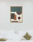 Tejado: cuadro decorativo, vista 9 (madera render)