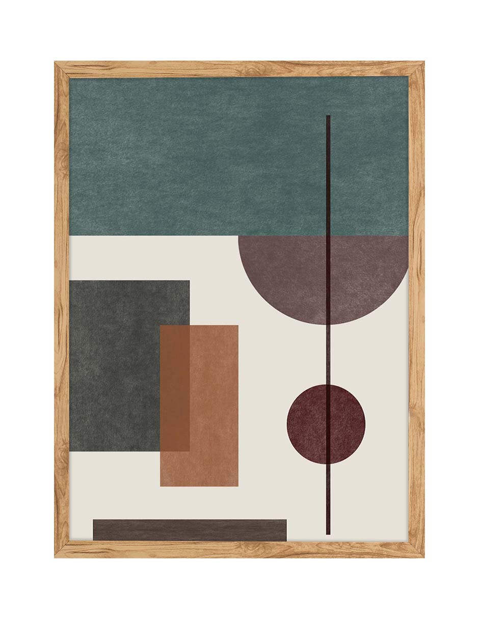 Tejado: cuadro decorativo, vista 7 (madera)