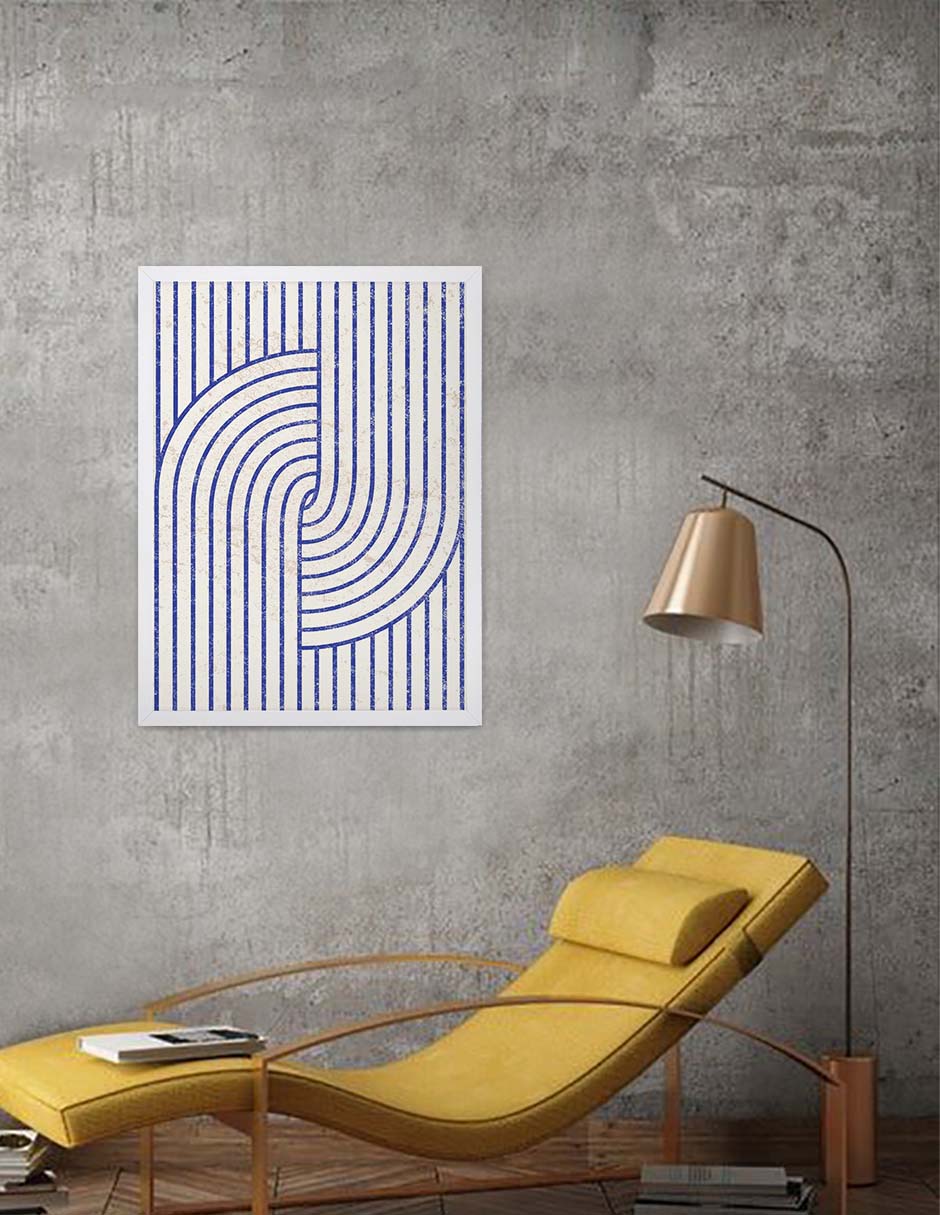 Tendedero: cuadro decorativo, vista 6 (blanco render)