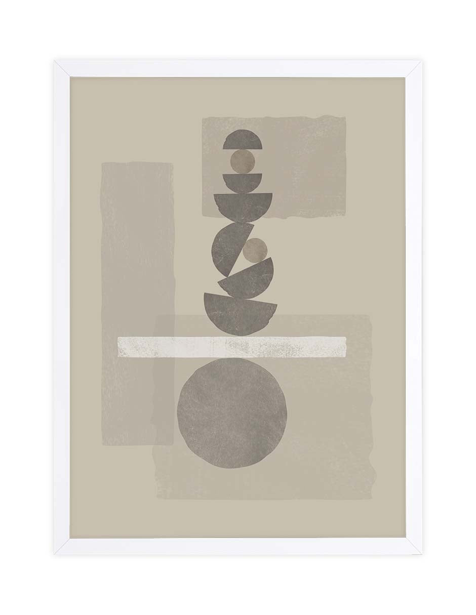 Torre Zen: cuadro decorativo, vista 4 (blanco)