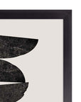 Tótem: cuadro decorativo, vista 2 (negro detalle)