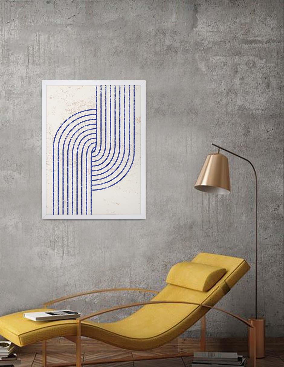 Trenza: cuadro decorativo, vista 6 (blanco render)