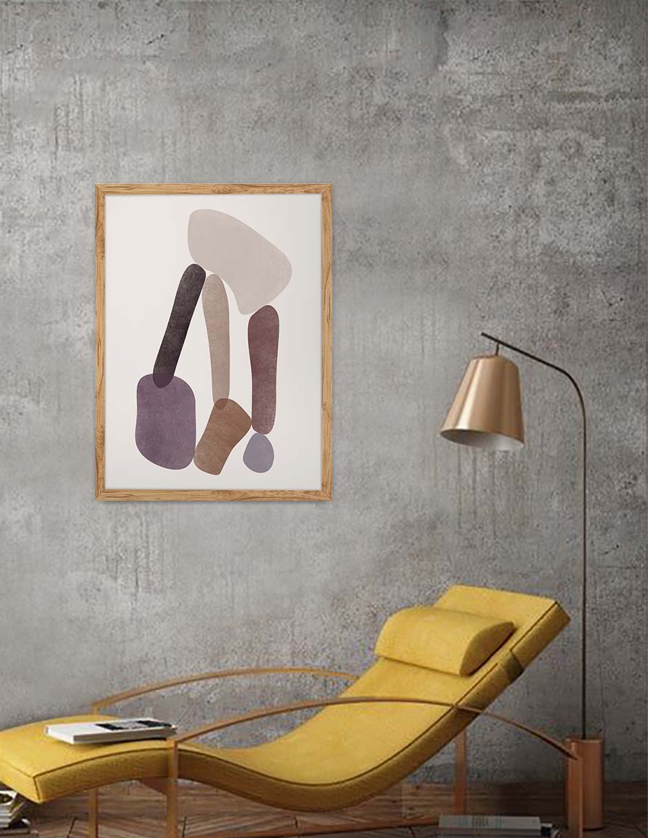Troncos: cuadro decorativo, vista 9 (madera render)