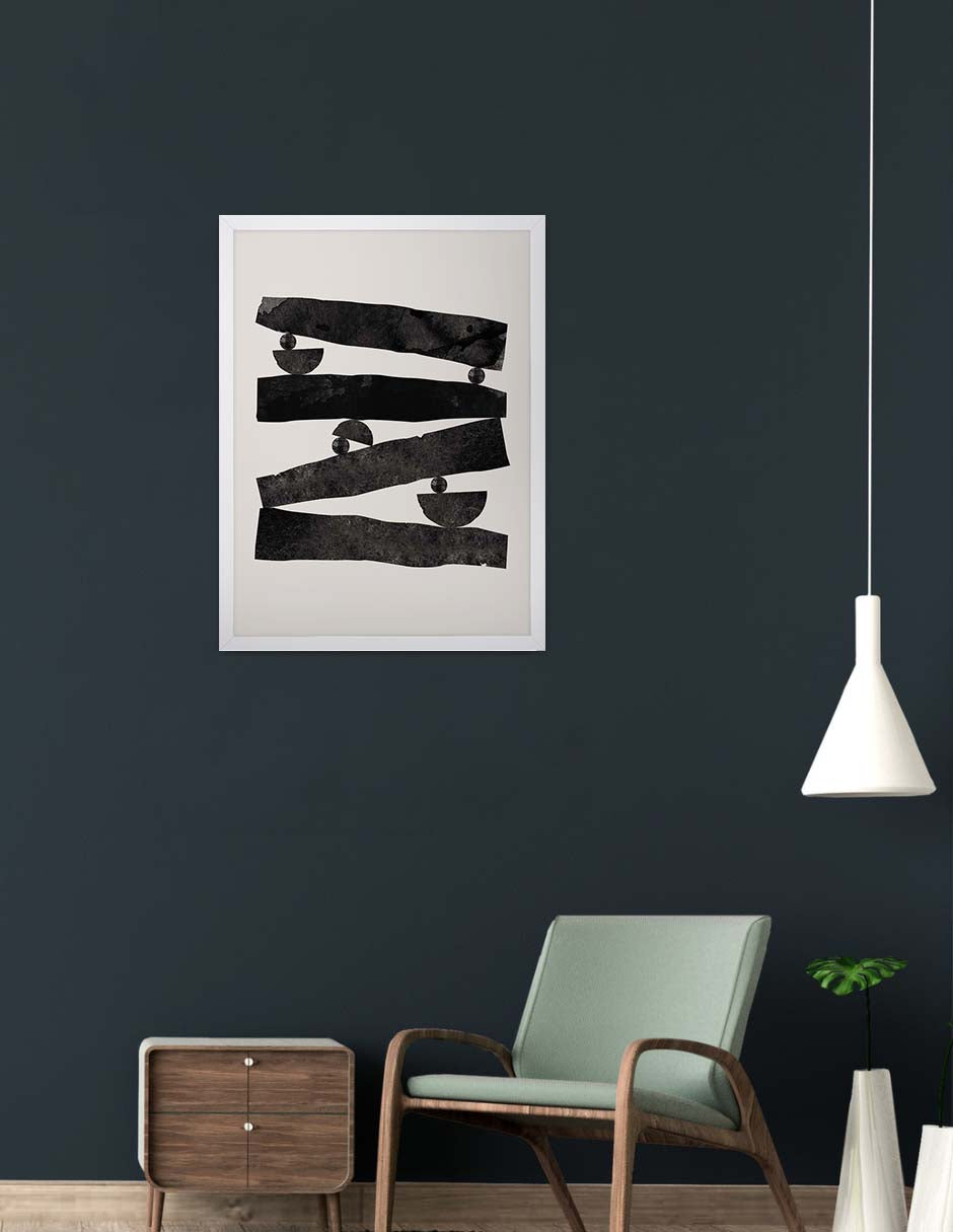 Vaivén: cuadro decorativo, vista 6 (blanco render)