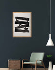 Vaivén: cuadro decorativo, vista 9 (madera render)