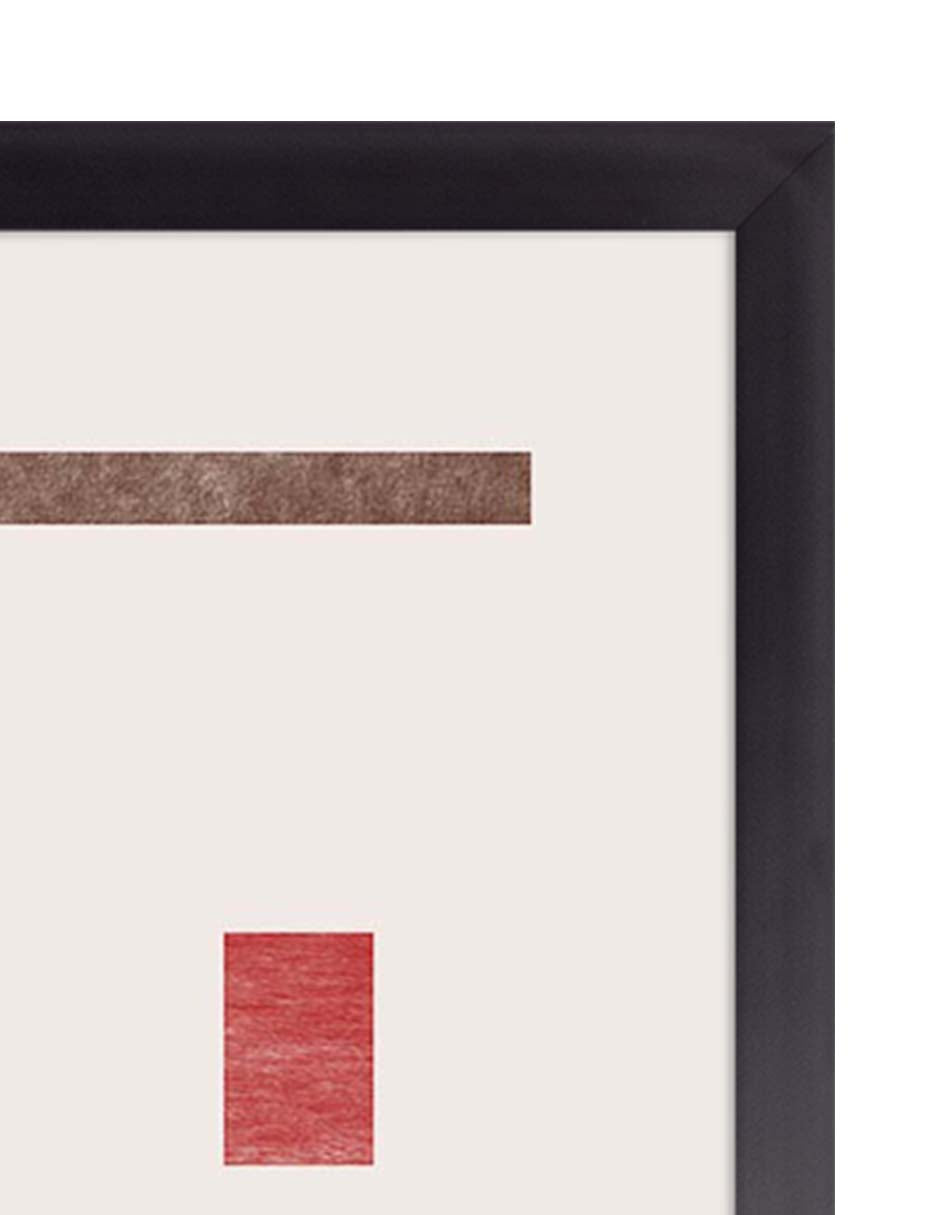 Verbena: cuadro decorativo, vista 2 (negro detalle)