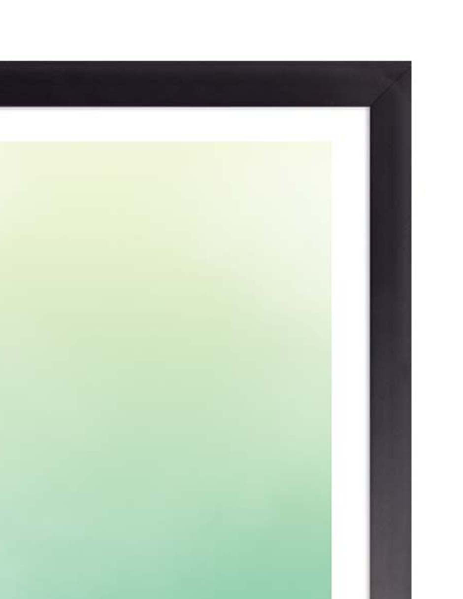 Verde Menta: cuadro decorativo, vista 2 (negro detalle)