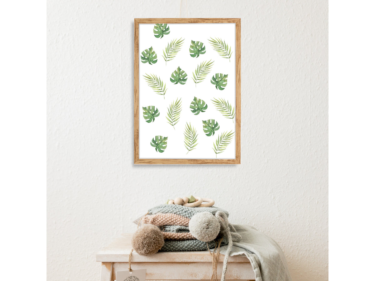 Verdor Tropical: cuadro decorativo, vista 2 (c render 1 01)