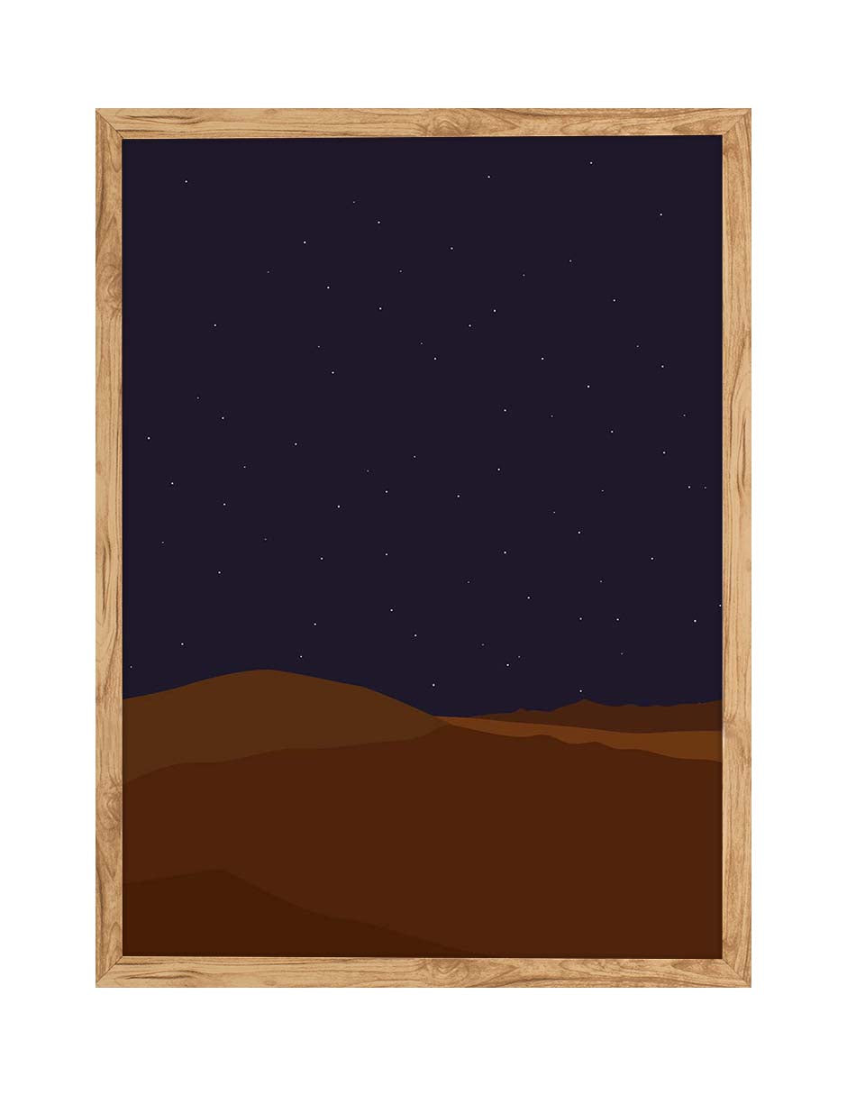 Vigilia: cuadro decorativo, vista 7 (madera)